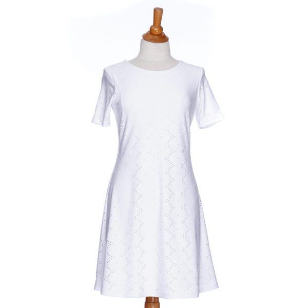ROBE RIEN NE SE PERD "LITCHI" BLANCHE