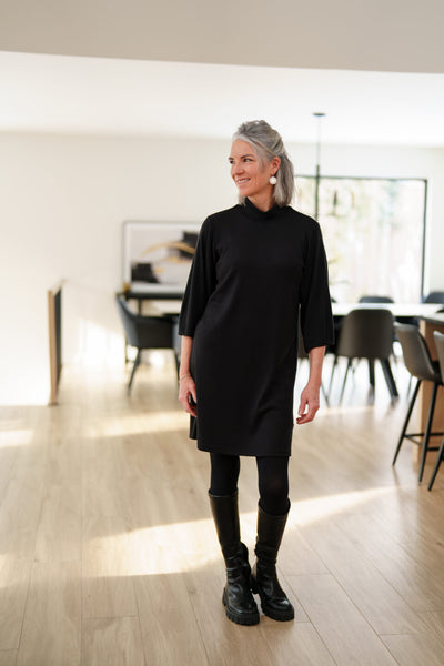 ROBE RIEN NE SE PERD "TÉMISCOUATA" NOIR