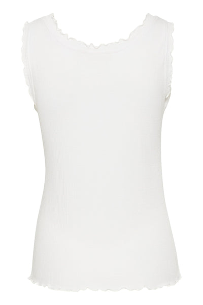 CAMISOLE CREAM "RIBBA" SNOW WHITE