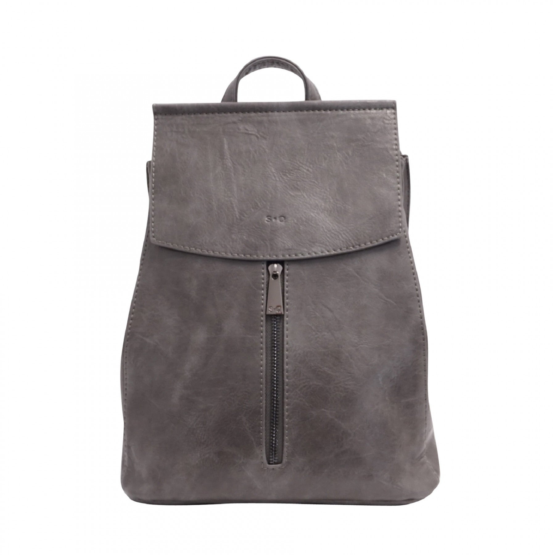 SAC À DOS S-Q "CHLOÉ" CHARCOAL GREY