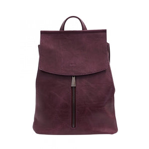 SAC À DOS S-Q "CHLOÉ" EGGPLANT