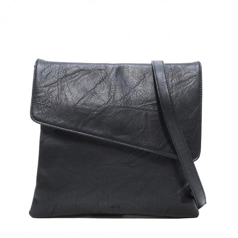 SAC À BANDOULIÈRE S-Q "LUNA" BLACK