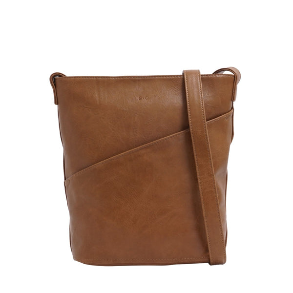 SAC À BANDOULIÈRE S-Q "MARTHA" BROWN