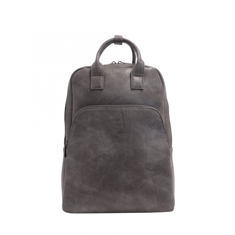 SAC À DOS S-Q "MAKAYLA" CHARCOAL GREY