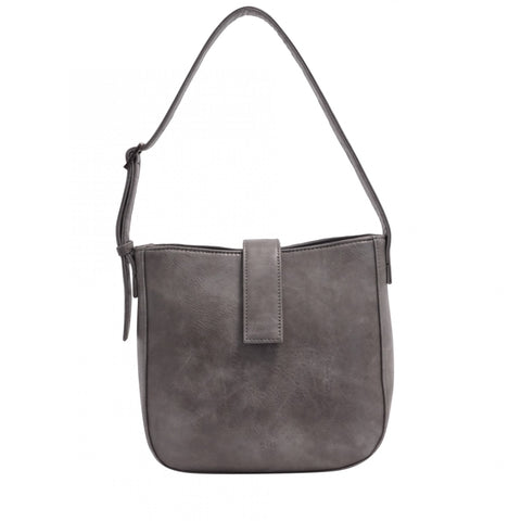 SAC À BANDOULIÈRE S-Q "AVANI" CHARCOAL GREY