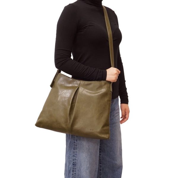 SAC À BANDOULIÈRE S-Q "JOURNEE" BLACK