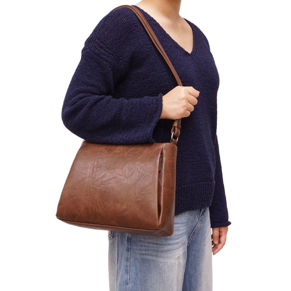 SAC À BANDOULIÈRE S-Q "MATTIE" BLACK