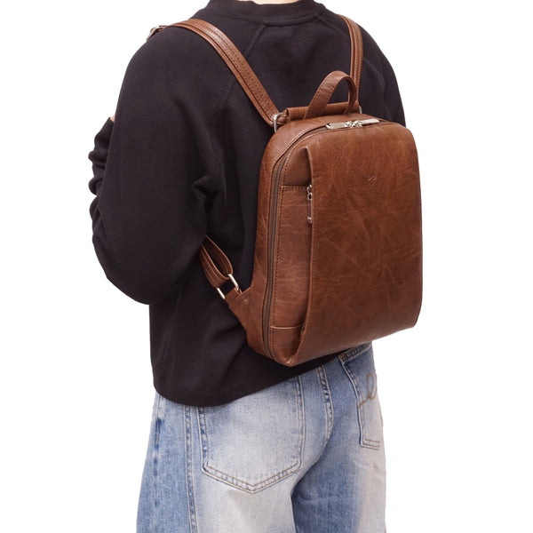 SAC À DOS S-Q "EMILIA" BROWN