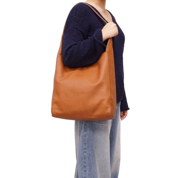 SAC HOBO RÉVERSIBLE  S-Q "KENDRA 2 DANS 1" BITTER CHOCOLATE / FOSSIL