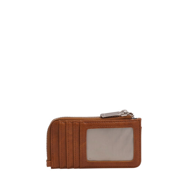 PORTE-CARTES S-Q "EVELYN" MERLOT