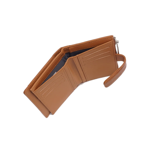 PORTEFEUILLE S-Q "MIRKA" BROWN