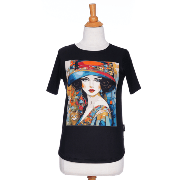 T-SHIRT RIEN NE SE PERD "DAIQUIRI" FEMME VINTAGE