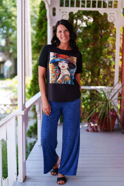 T-SHIRT RIEN NE SE PERD "DAIQUIRI" FEMME VINTAGE