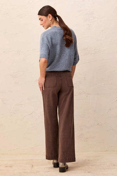 JEANS TRIBAL "SOPHIA CURVY" SADDLEBROWN (62310)