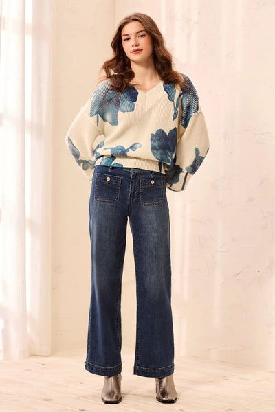 JEANS TRIBAL "SOPHIA CURVY" DUSK (62310)