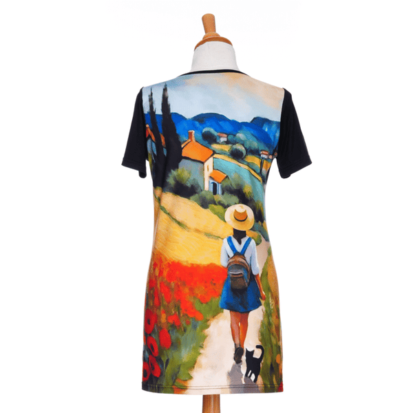 TUNIQUE RIEN NE SE PERD "NEGRONI" TOSCANE