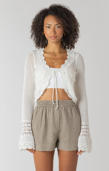 BOLÉRO ROOM 34 "CROCHET" CREAM (2727253)