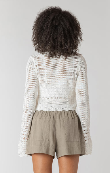 BOLÉRO ROOM 34 "CROCHET" CREAM (2727253)