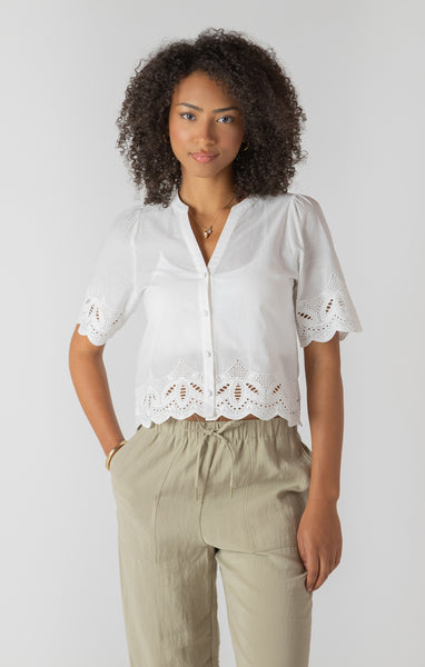 BLOUSE ROOM 34 "WHITE" (2723740)