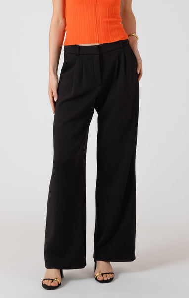 PANTALON ROOM 34 "SCUBA" BLACK (2722209)