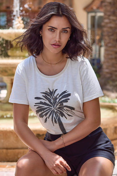 CHANDAIL TRIBAL "PALMIER BRODERIE" CANVAS (30730)