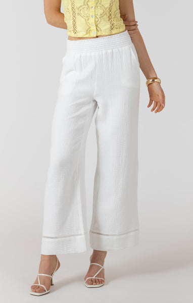 PANTALON DEX "WIDE LEG" WHITE (2722726)