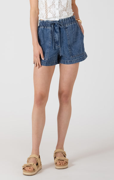 SHORT DEX "DENIM" MEDIUM BLUE WASH (2725256)