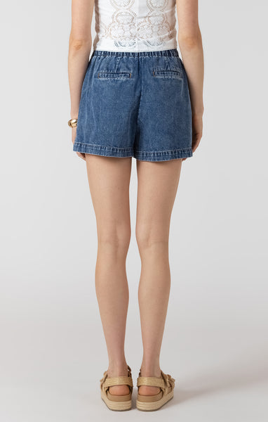 SHORT DEX "DENIM" MEDIUM BLUE WASH (2725256)