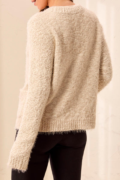 CARDIGAN TRIBAL "DOUCEUR" BIRCH (31630)