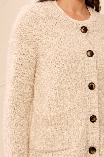CARDIGAN TRIBAL "DOUCEUR" BIRCH (31630)