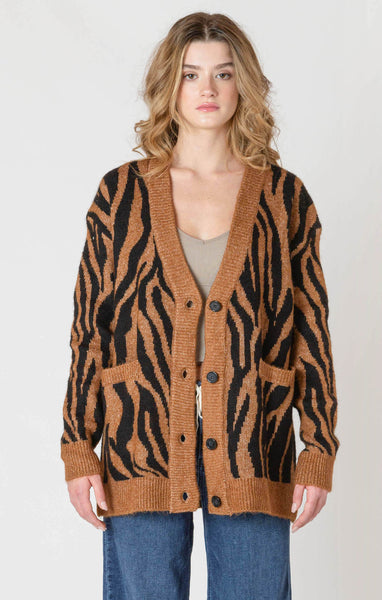 CARDIGAN ROOM 34 "BUTTON" TIGER (2627265)