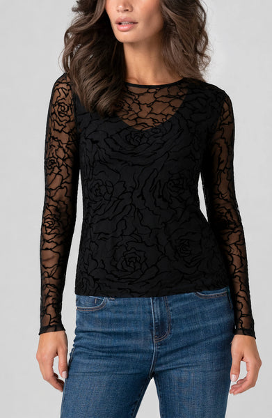 CHANDAIL LIVERPOOL "MESH" BLACK ROSES (LM8L80KB49)