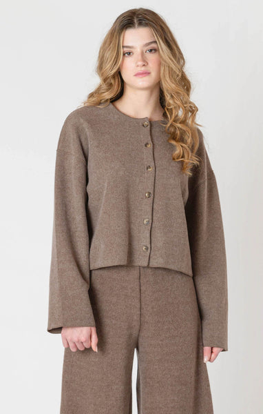 CARDIGAN ROOM 34 "DOUCEUR" MOCHA (2624041)