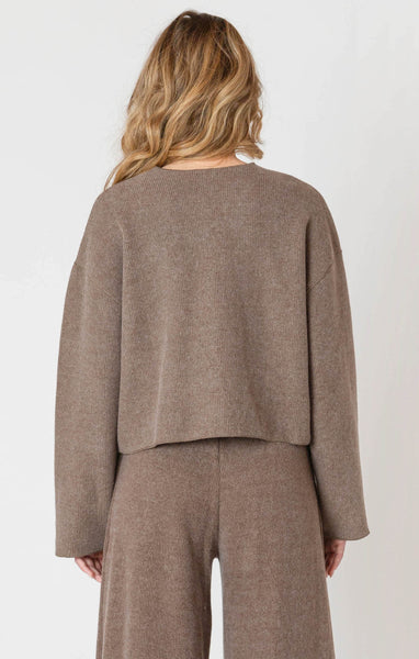 CARDIGAN ROOM 34 "DOUCEUR" MOCHA (2624041)