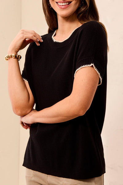 CHANDAIL TRIBAL "RIB" BLACK (32030)