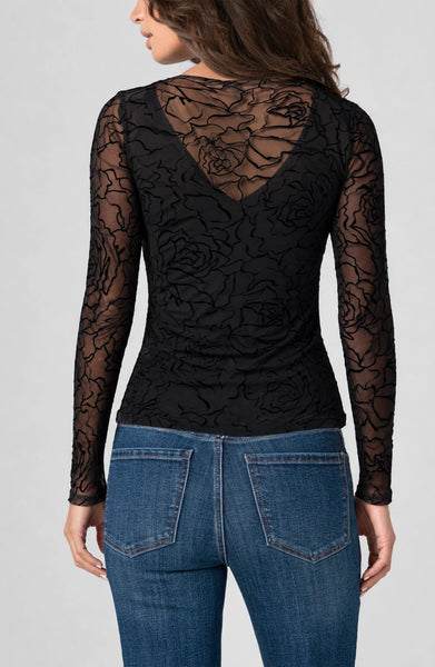 CHANDAIL LIVERPOOL "MESH" BLACK ROSES (LM8L80KB49)