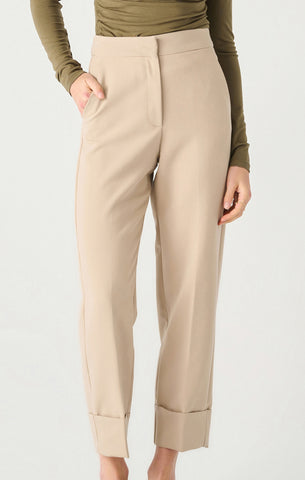 PANTALON BLACK TAPE ''CUFFED STRAIGHT'' LIGHT TAUPE (2422707)