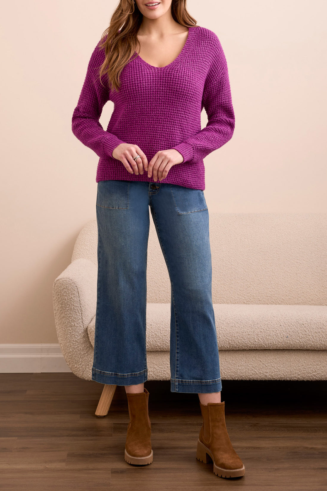 CHANDAIL TRIBAL "TRICOT" DAHLIA MAUVE (59080)