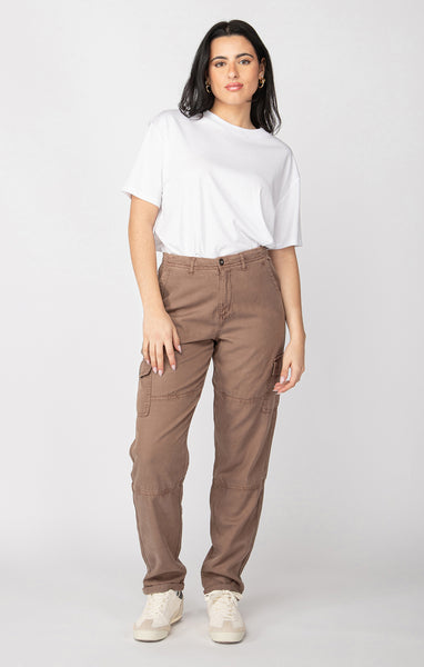 PANTALON DEX "CARGO STRAIGHT" DARK TAUPE (2422709)