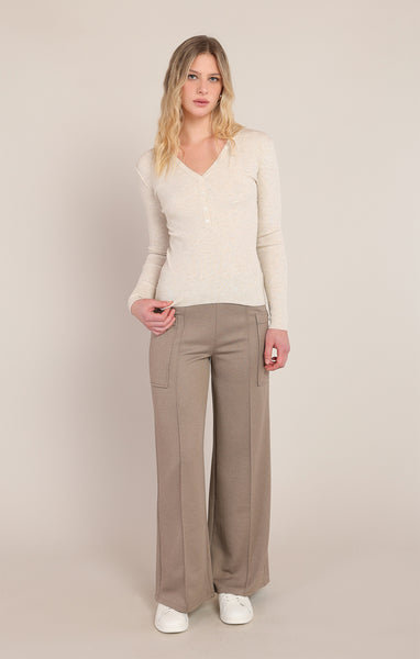 CHANDAIL ROOM 34 "RIB" CREAM HEATHER (2827025)