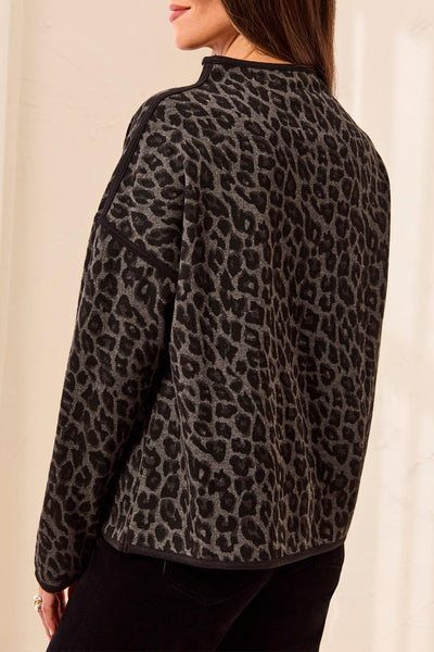CHANDAIL TRIBAL "ANIMAL" CHARCOAL (22960)