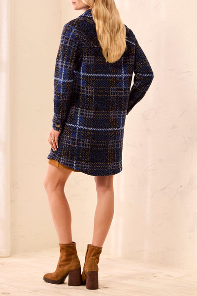 MANTEAU TRIBAL "JACKET" ELECTRIC BLUE (59660)