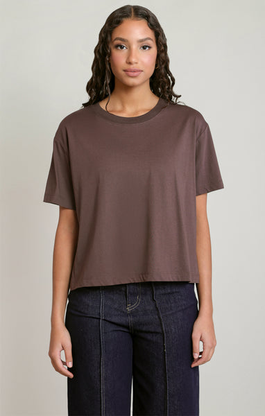 T-SHIRT DEX "ESSENTIAL BROWN" (2824018)