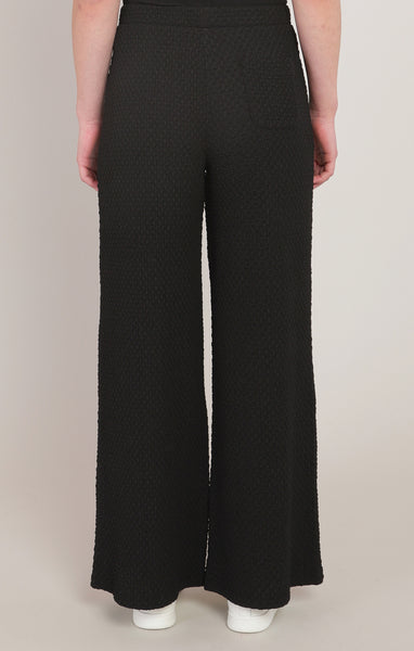 PANTALON ROOM 34 "BLACK TEXTURE" (2822204)