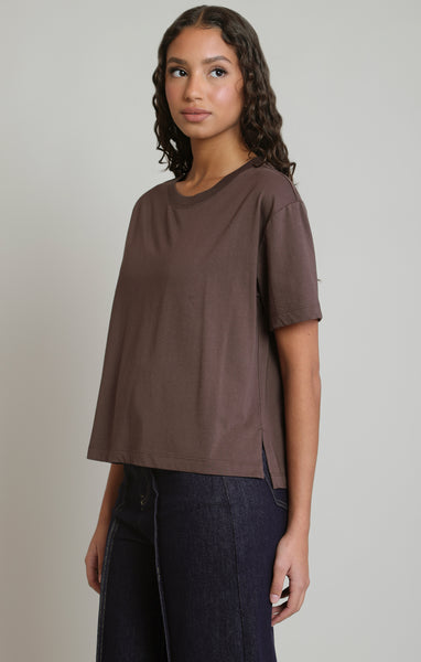 T-SHIRT DEX "ESSENTIAL BROWN" (2824018)