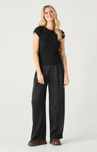 PANTALON BLACK TAPE ''PLEATED'' BLACK (2422200)