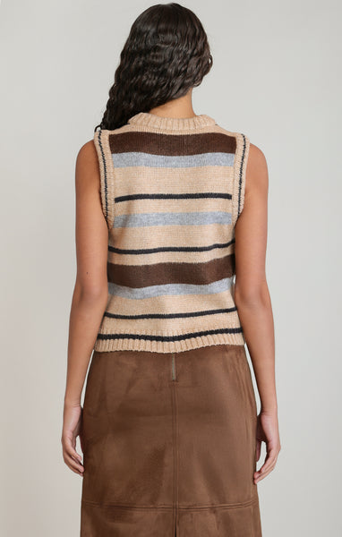 DÉBARDEUR DEX "OAT STRIPE" (2827005)