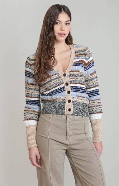 CARDIGAN DEX "MULTI STRIPE" (2827251)