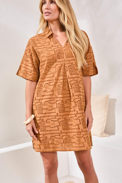 ROBE TRIBAL "CHESTNUT" (24220)