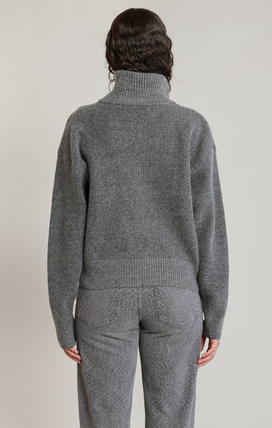 VESTE DEX "ZIP-UP" DARK GREY MELANGE (2827270)